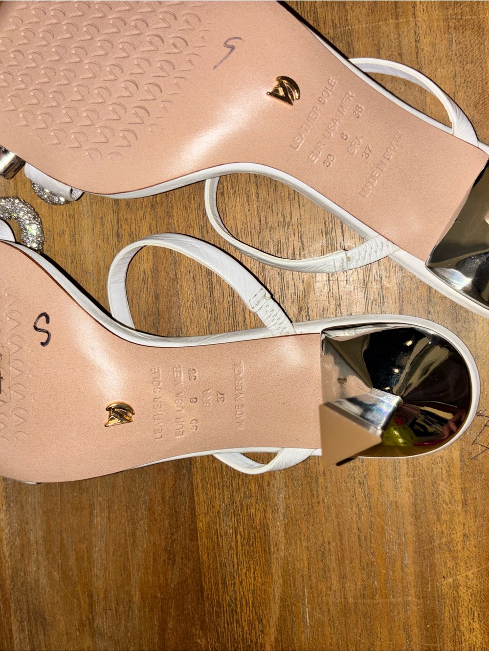 Vicenza Bow Mule Heels New size 8 - Picture 6 of 6
